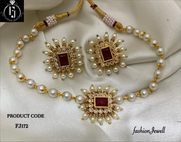 Bella_Nakshatra_CZ_Pearl_Choker_Set