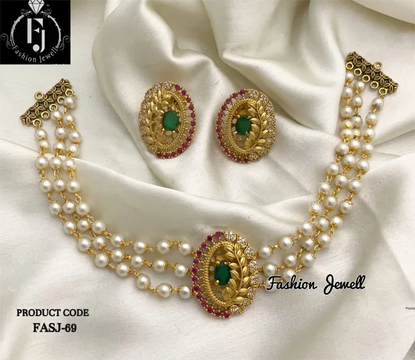 Ethnic_Leaf_designed_Choker_set