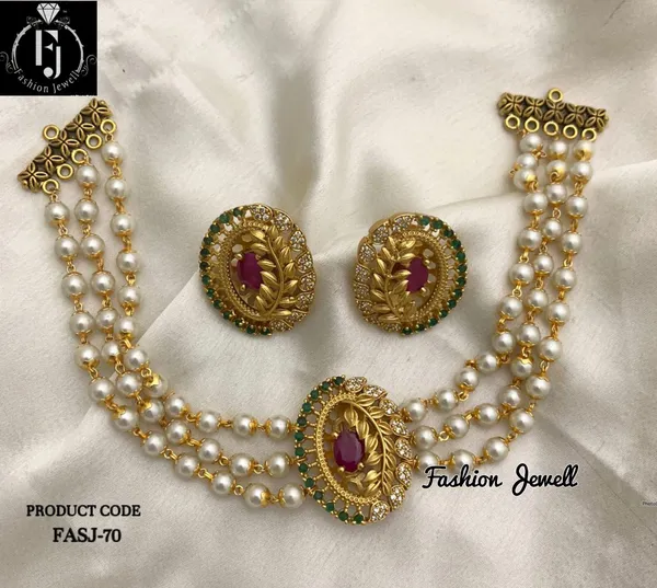 Ethnic_Leaf_designed_Choker_set