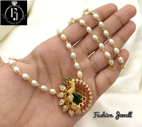 Ethnic_Pecock_Pendant_with_Pearl_Mala_set
