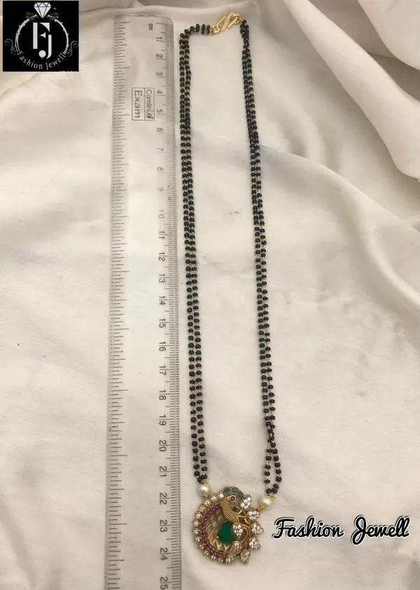 Peacock_Antique_Mangalsutra_Pendant