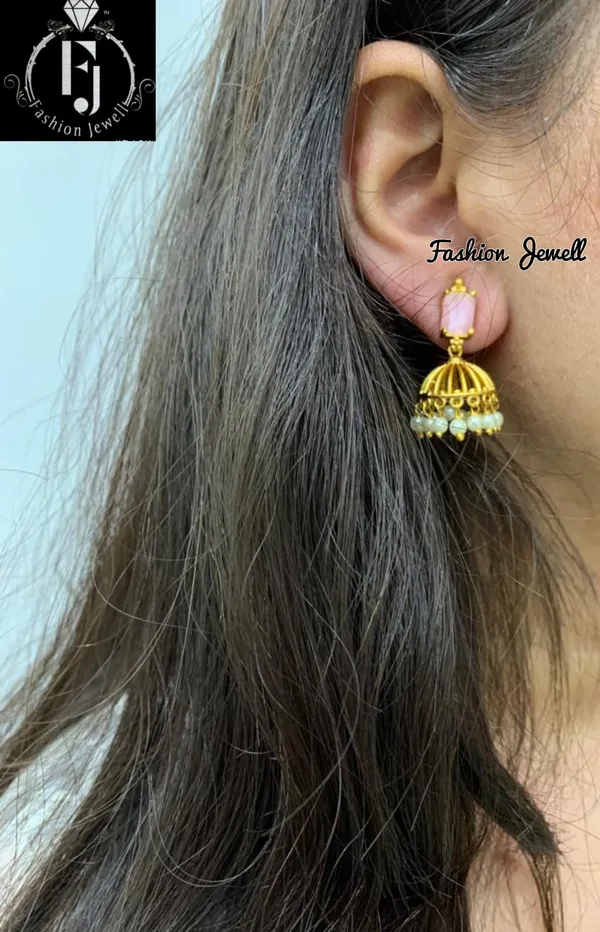 Ethnic_Kemp_Design_Pearl_Jhumkas_For_Kids_/_Women
