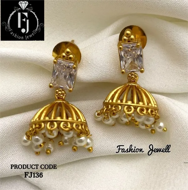 Ethnic_Kemp_Design_Pearl_Jhumkas_For_Kids_/_Women