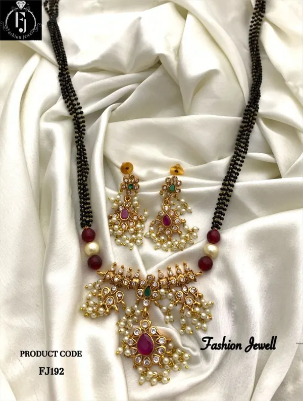 Premium_Guttapusalu_Pendant_with_Mangalsutra_set