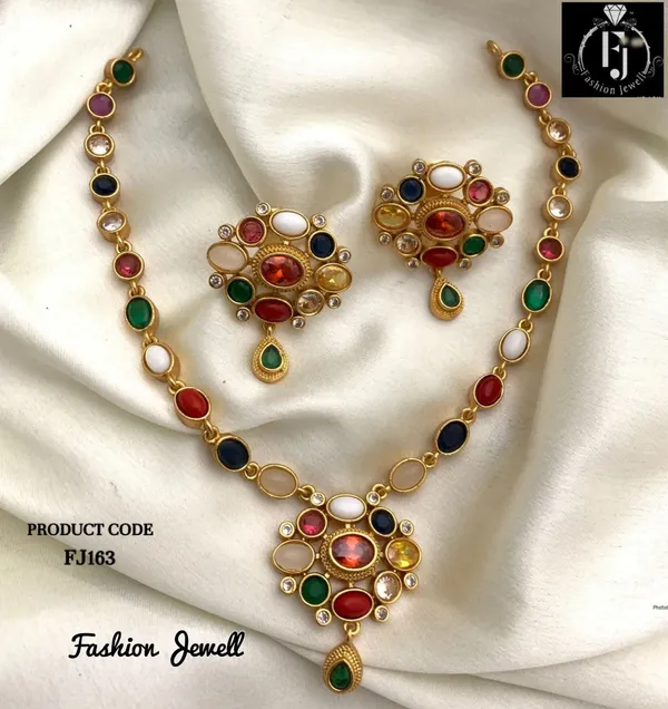 Nakshatra_CZ_Navaratna_Necklace_Set