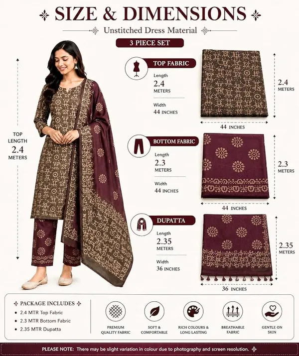 Mehendi_Cotton_Silk_Batik_Print_Unstitched_Salwar_Suit_Dress_Material_With_Duputta_For_Women