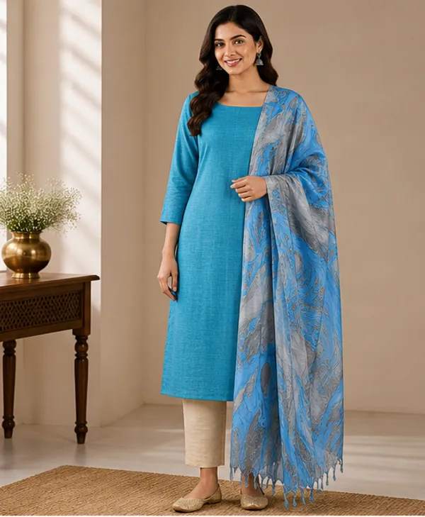 Firozy_Cotton_Silk_Unstitched_Salwar_Suit_Dress_Material_With_Marble_Print_Dupatta._For_Women