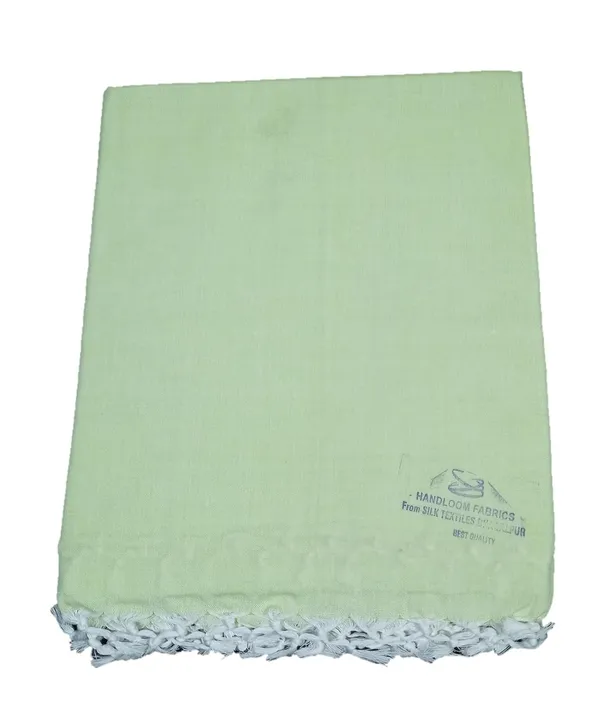 Green_Organic_Cotton_Silky_Soft_Bhagalpuri_Dull_Chadar/Blanket_And_Duvet_For_Women