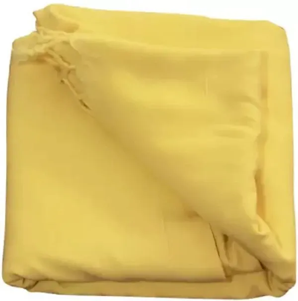 Yellow_Organic_Cotton_Silky_Soft_Bhagalpuri_Dull_Chadar/Blanket_And_Duvet_For_Women