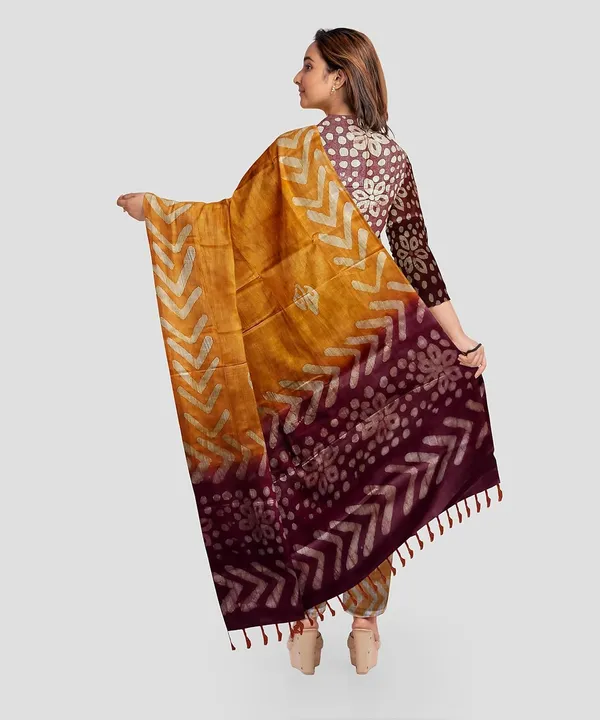 Brown_Bhagalpuri_Cotton_Silk_Batik_Print_Unstitched_Salwar_Suit_Dress_Material_With_Dupatta_|_Dress_Material_For_Women