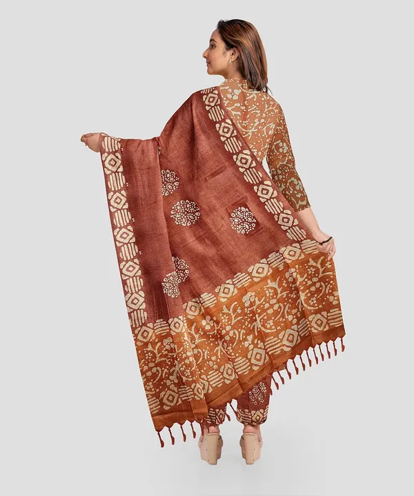 Rust_Bhagalpuri_Cotton_Silk_Batik_Print_Unstitched_Salwar_Suit_Dress_Material_With_Dupatta_|_Dress_Material_For_Women