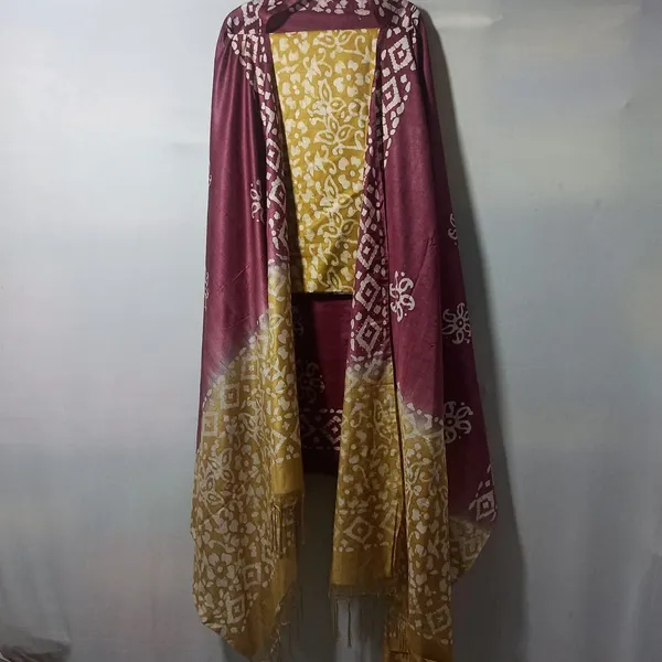 Metalic_Cotton_Silk_Batik_Print_Unstitched_Salwar_Suit_Dress_Material_With_Duputta_For_Women