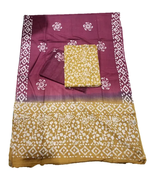 Metalic_Cotton_Silk_Batik_Print_Unstitched_Salwar_Suit_Dress_Material_With_Duputta_For_Women