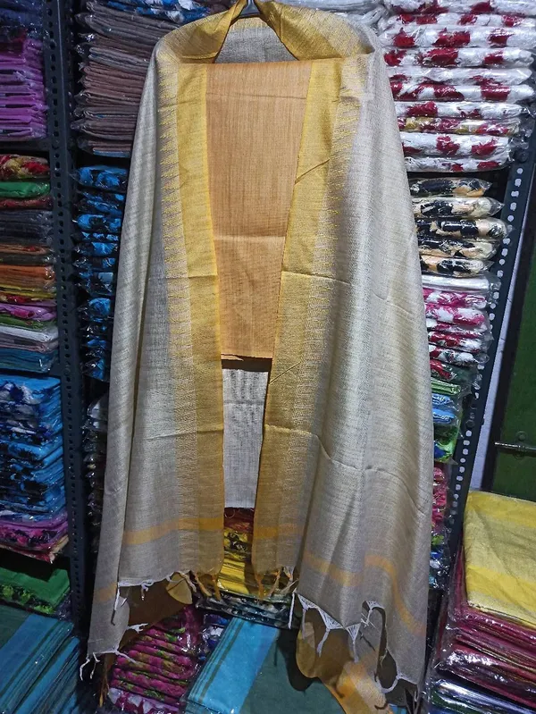 Golden_Cotton_Silk_Unstitched_Salwar_Suit_Dress_Material_With_Duputta_For_Women