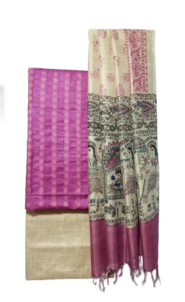 Pink_Cotton_Silk_Handcrafted_Unstitched_Salwar_Suit_Dress_Material_With_Screen_Printed_Duputta_For_Women