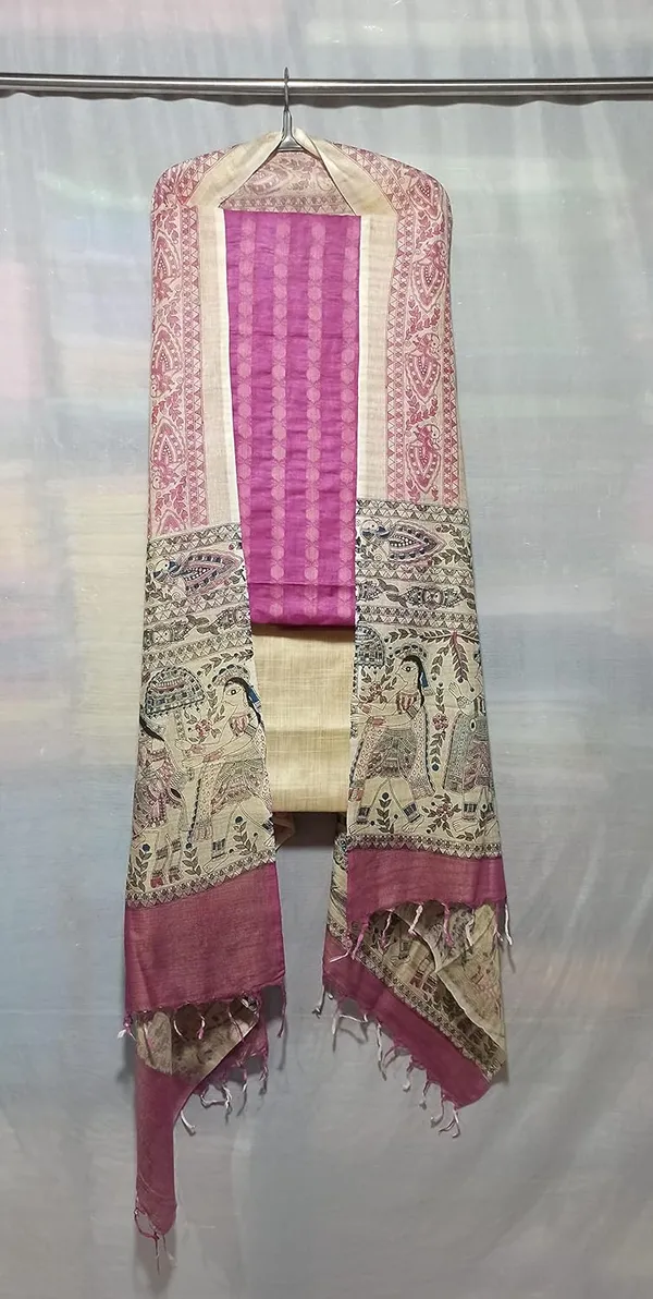 Pink_Cotton_Silk_Handcrafted_Unstitched_Salwar_Suit_Dress_Material_With_Screen_Printed_Duputta_For_Women