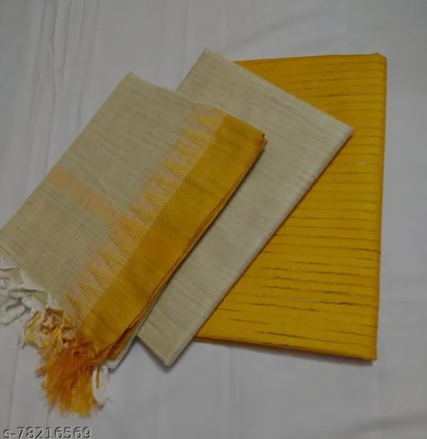 Golden_Jute_Silk_Unstitched_Suit_Set_For_With_Dupatta_|_Jute_Silk_Salwar_Suit_Dress_Material_|_Top_-_2.5_M,_Bottom_-_2.50_M_&_Dupatta_-_2.5_M_For_Women