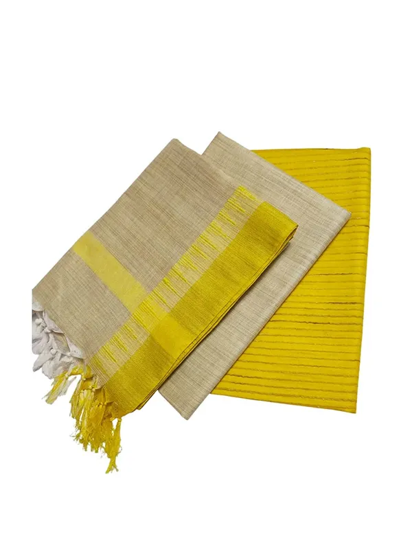 Yellow_Jute_Silk_Unstitched_Suit_Set_For_With_Dupatta_|_Jute_Silk_Salwar_Suit_Dress_Material_|_Top_-_2.5_M,_Bottom_-_2.50_M_&_Dupatta_-_2.5_M_For_Women