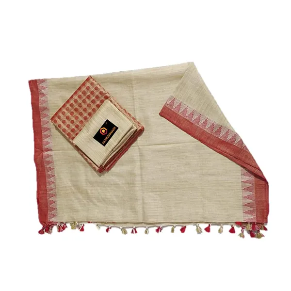 Red_Cotton_Silk_Buta_Design_Unstitched_Salwar_Suit_Dress_Material_With_Dupatta_For_Women