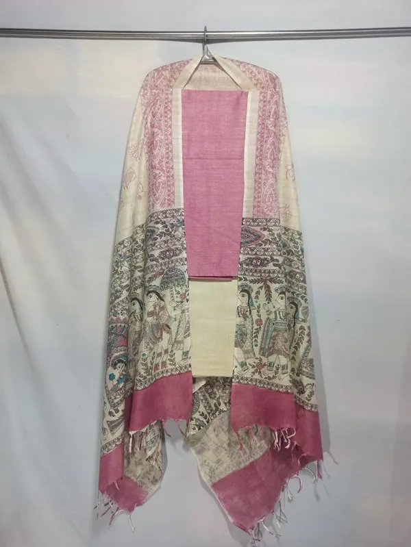 Pink_Cotton_Silk_Handcrafted_Unstitched_Salwar_Suit_Dress_Material_With_Printed_Dupatta_For_Women