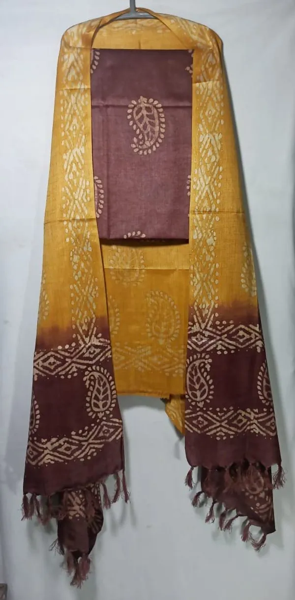Maroon_Cotton_Silk_Dress_Material_Unstitched_Suits_Piece_With_Dupatta_For_Women