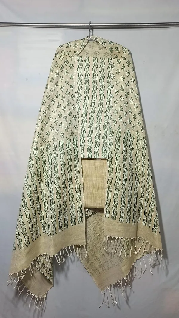 Green_Cotton_Silk_Handcrafted_Screen_Print_Unstitched_Salwar_Suit_Dress_Material_With_Duputta_For_Women