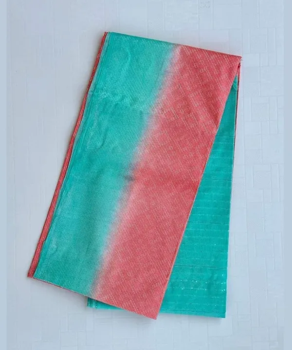 Firozy_Red_Handwoven_Threads_Weaving_Semi_Tussar_Soft_Silk_Saree_With_Atteched_Blouse_Piece_For_Women