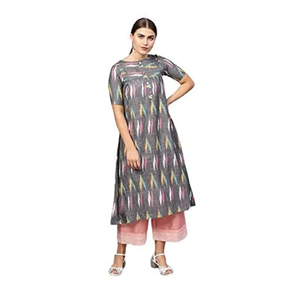Grey_Cotton_Ekkat_Fabrics_For_Top_2.5_Mtr_Unstitched_Dress_Matarial_For_Women