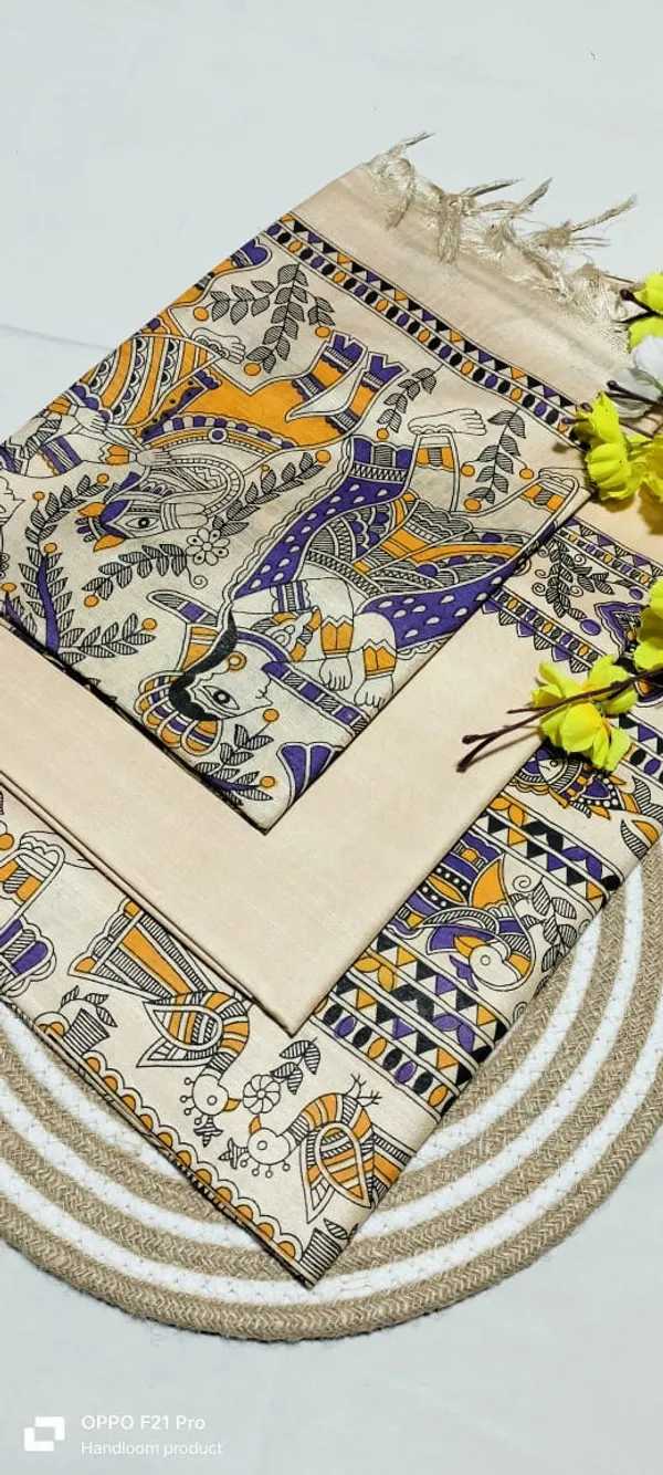 Madhubani_Print_Premium_Quality_Katan_Silk_Suit_Piece_Set_Katan_Silk_Material_(Dry_Clean_Only)
