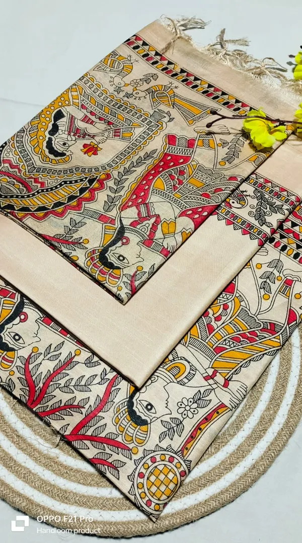 Madhubani_Print_Premium_Quality_Katan_Silk_Suit_Piece_Set_Katan_Silk_Material_(Dry_Clean_Only)