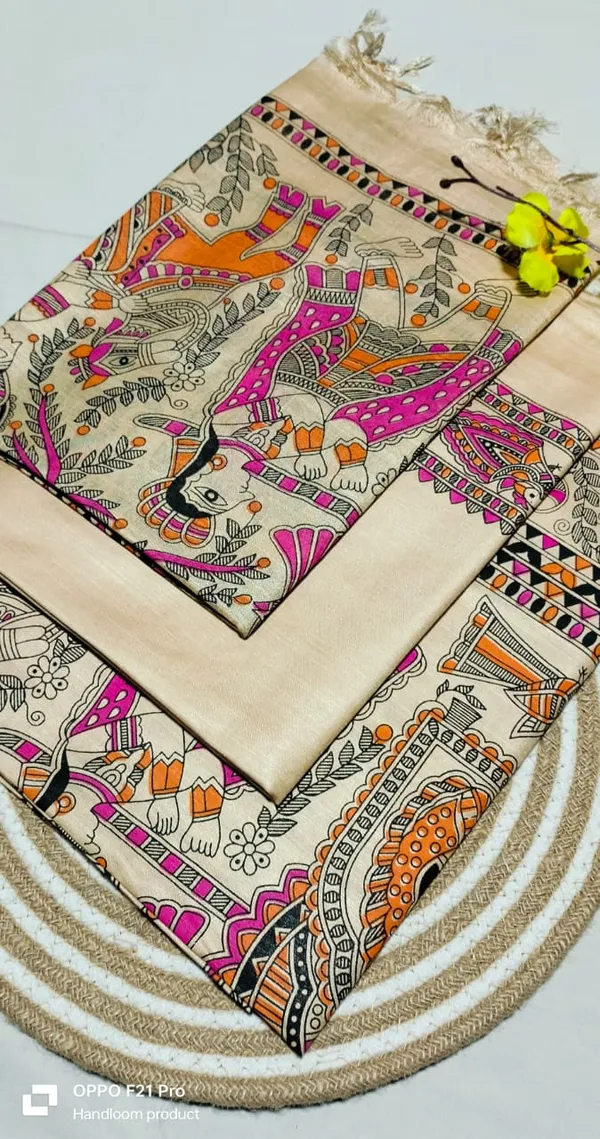 Madhubani_Print_Premium_Quality_Katan_Silk_Suit_Piece_Set_Katan_Silk_Material_(Dry_Clean_Only)