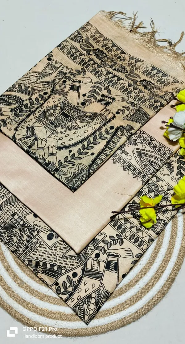 Madhubani_Print_Premium_Quality_Katan_Silk_Suit_Piece_Set_Katan_Silk_Material_(Dry_Clean_Only)