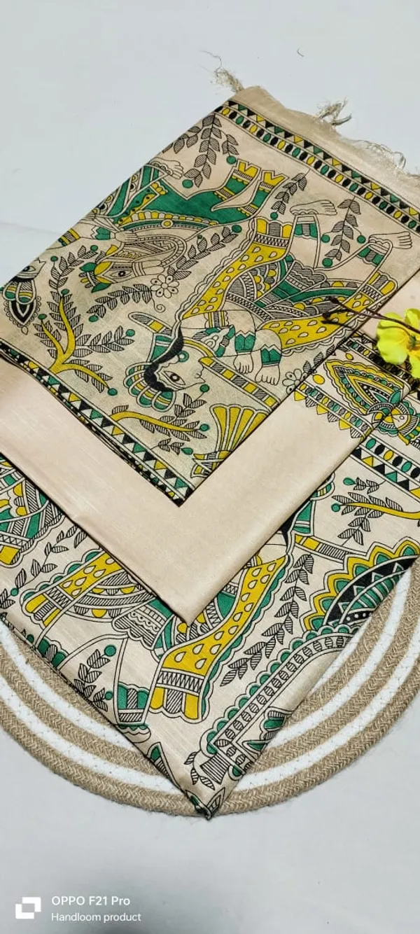 Madhubani_Print_Premium_Quality_Katan_Silk_Suit_Piece_Set_Katan_Silk_Material_(Dry_Clean_Only)