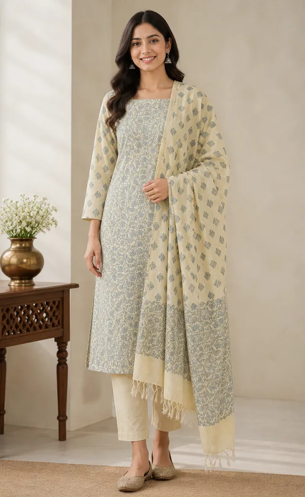 Blue_Pure_Handloom_Cotton_Silk_Handcrafted_Screen_Print_Unstitched_Salwar_Suit_Dress_Material_With_Dupatta_For_Women