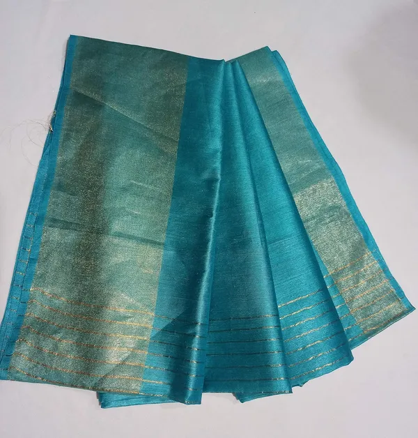 Firozy_Bhagalpuri_Semi_Silk_Saree_With_Unstiched_Blouse_Piece_For_Women