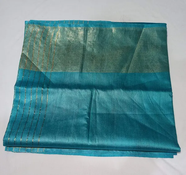 Firozy_Bhagalpuri_Semi_Silk_Saree_With_Unstiched_Blouse_Piece_For_Women