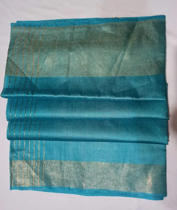 Firozy_Bhagalpuri_Semi_Silk_Saree_With_Unstiched_Blouse_Piece_For_Women