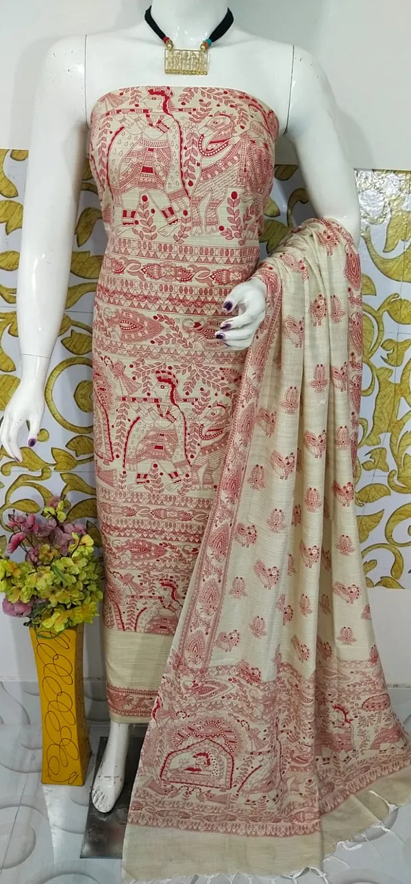 Cotton__silk_madhubani_print_dress_material