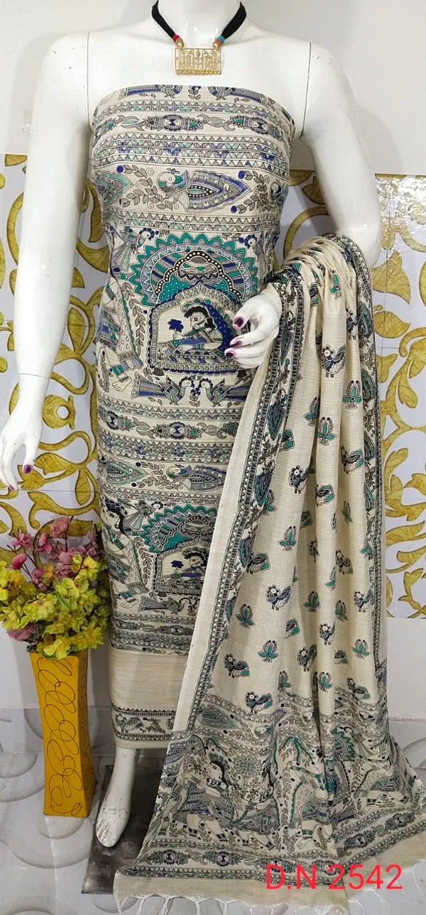 Cotton__silk_madhubani_print_dress_material