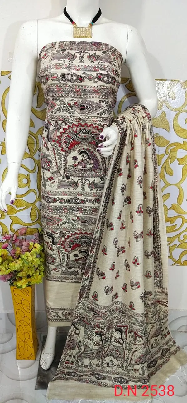 Cotton__silk_madhubani_print_dress_material