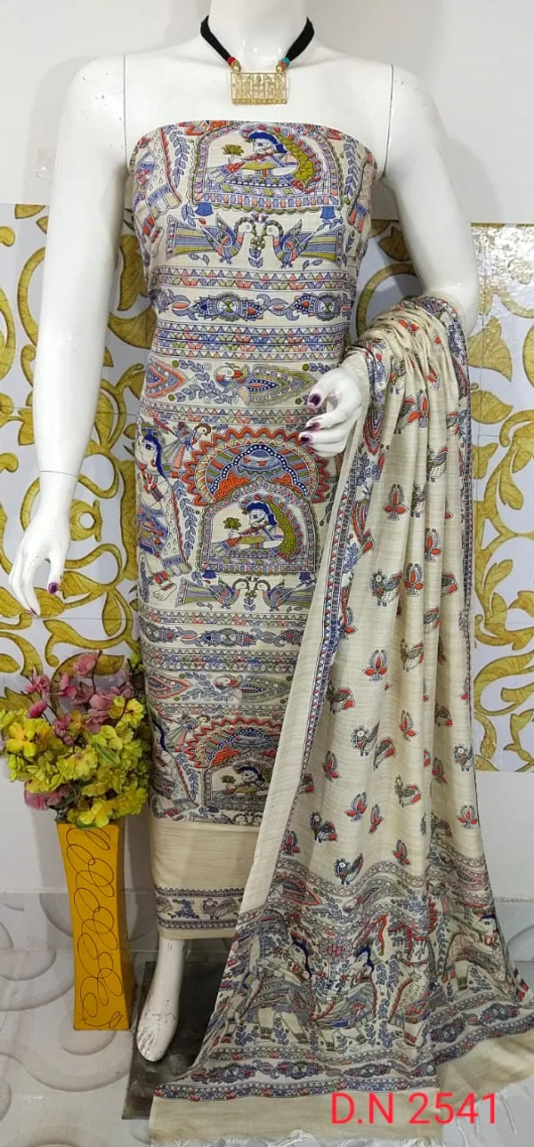 Cotton__silk_madhubani_print_dress_material