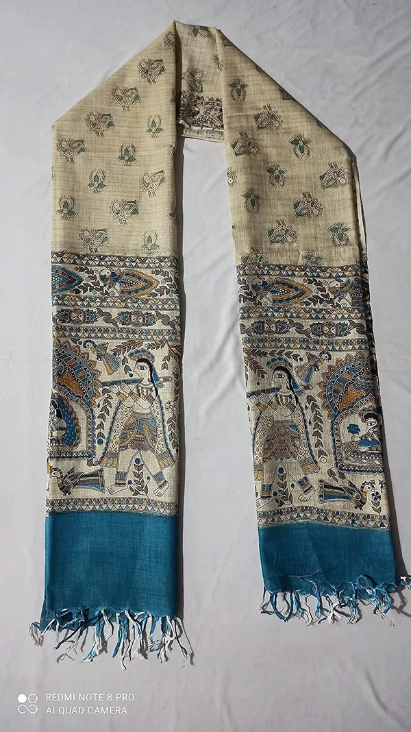 Firozy_Cotton_Silk_Madhubani_Print_Dupatta_|_Bhagalpuri_Dupatta_For_And_Girls_For_Women