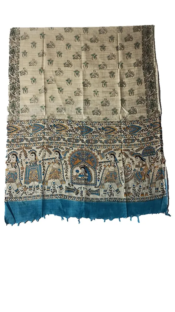 Firozy_Cotton_Silk_Madhubani_Print_Dupatta_|_Bhagalpuri_Dupatta_For_And_Girls_For_Women