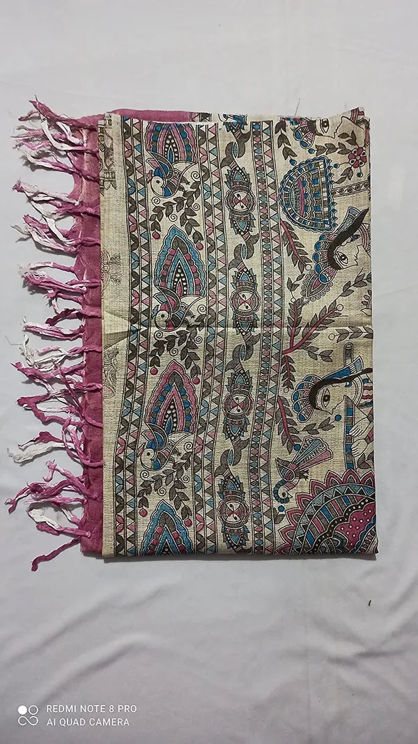 Pink_Cotton_Silk_Madhubani_Print_Dupatta_|_Bhagalpuri_Dupatta_For_And_Girls_For_Women