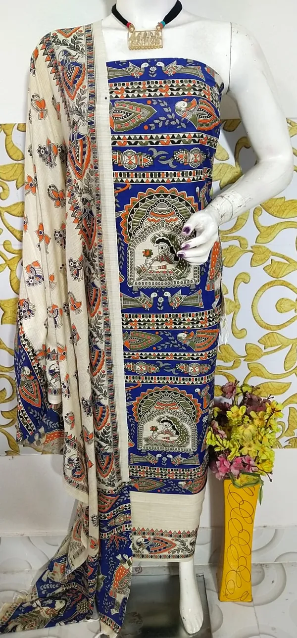 Madhubani_Print_Premium_Quality_Cotton_Silk_Suit_Piece_Set_Cotton_Silk_Material_(Dry_Clean_Only)