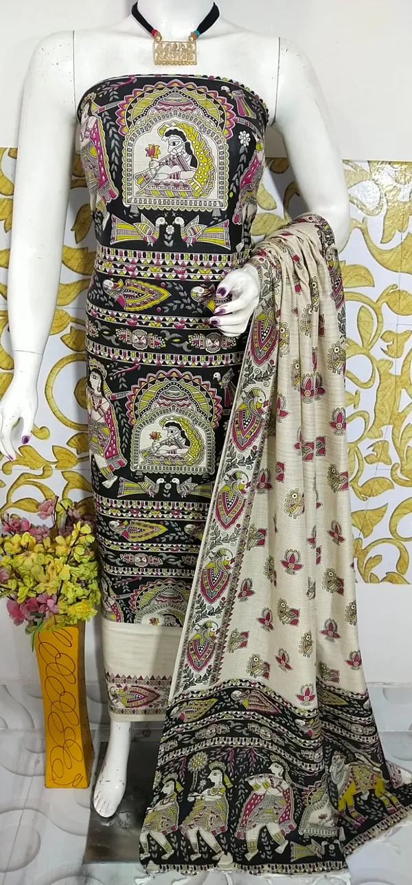 Madhubani_Print_Premium_Quality_Cotton_Silk_Suit_Piece_Set_Cotton_Silk_Material_(Dry_Clean_Only)