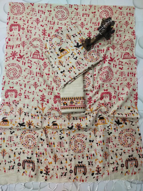 Madhubani_Print_Premium_Quality_Cotton_Silk_Suit_Piece_Cotton_Silk_Material_(Dry_Clean_Only)