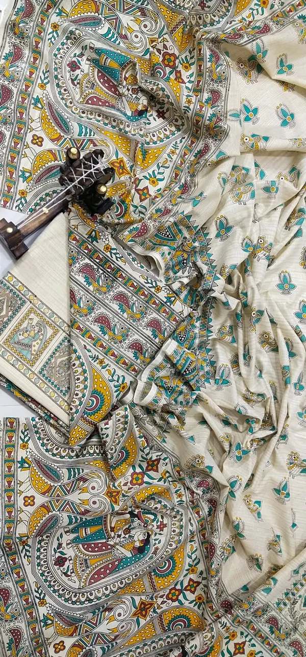 Madhubani_Print_Premium_Quality_Cotton_Silk_Suit_Piece_Set_Cotton_Silk_Material_(Dry_Clean_Only)