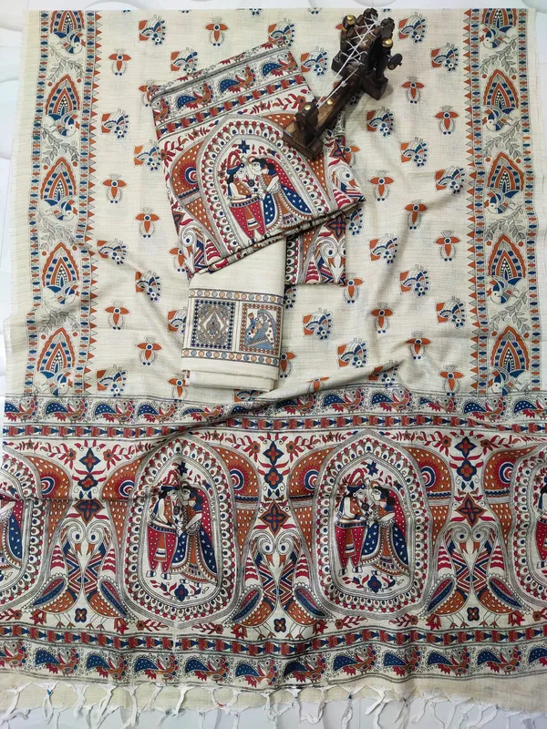 Madhubani_Print_Premium_Quality_Cotton_Silk_Suit_Piece_Set_Cotton_Silk_Material_(Dry_Clean_Only)