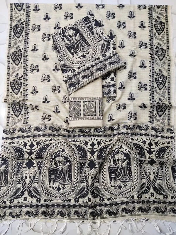 Madhubani_Print_Premium_Quality_Cotton_Silk_Suit_Piece_Set_Khadi_Silk_Material_(Dry_Clean_Only)